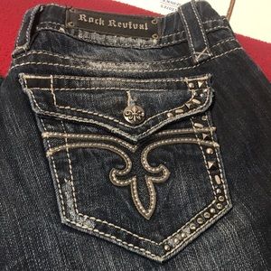 Rock Revival Noelle Bootcut Jeans Size 31